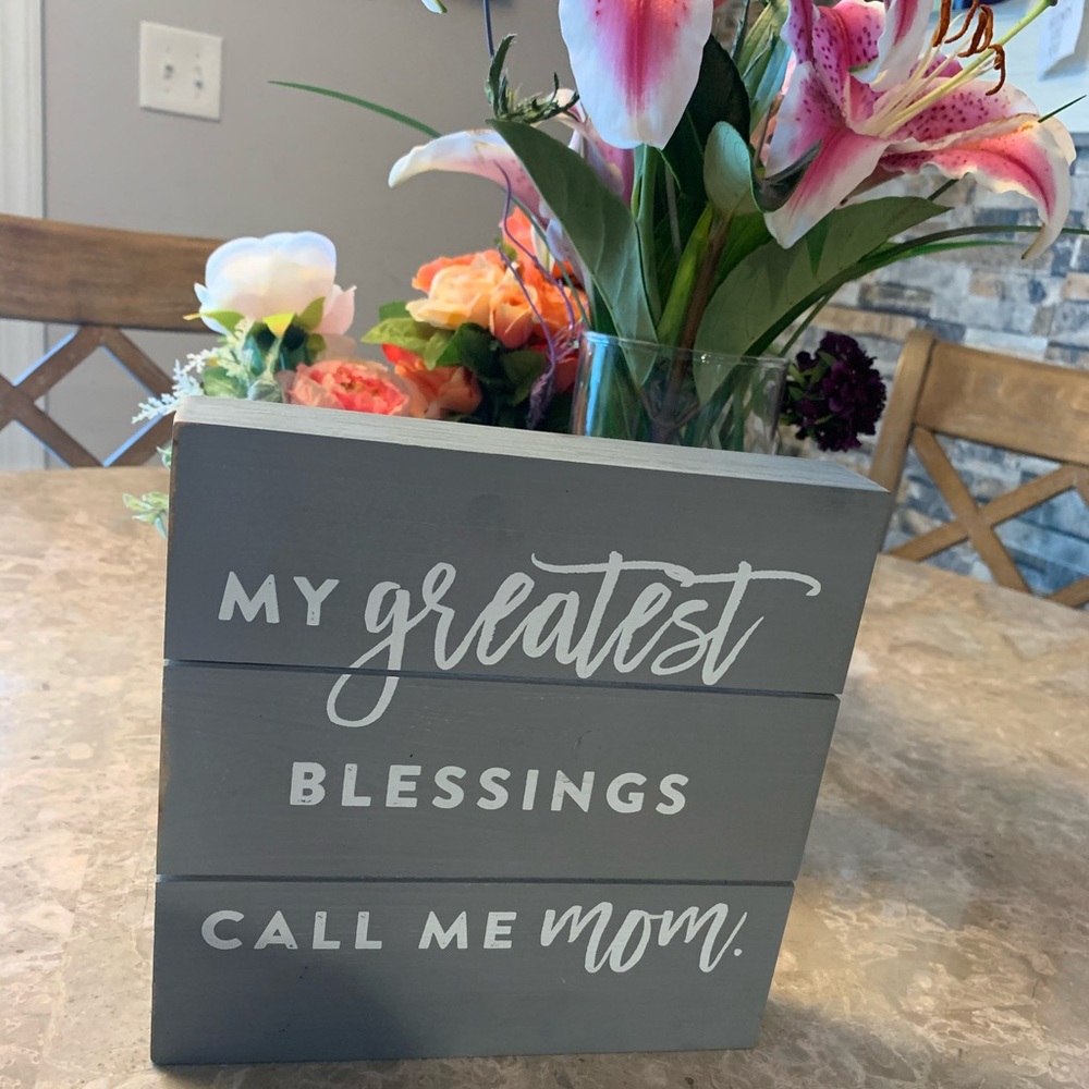Rustic Mom Wall Art Decal